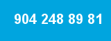 904 248 89 81 904 248 89 81